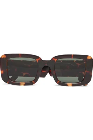 Komono Avery Havana Accessories Sunglasses D-frame- Wayfarer Sunglasses Brown