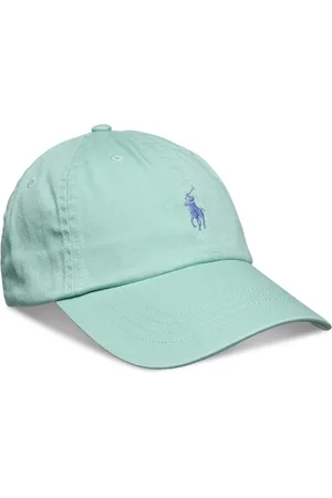 Ralph Lauren Cotton Chino Ball Cap Designers Headwear Caps Green