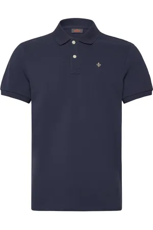 Morris New Piqué Designers Polos Short-sleeved Navy