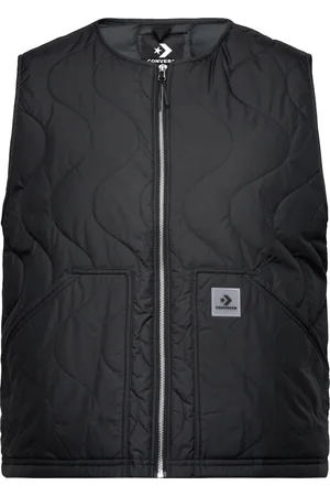 Converse Padded Vest Sport Vests Black