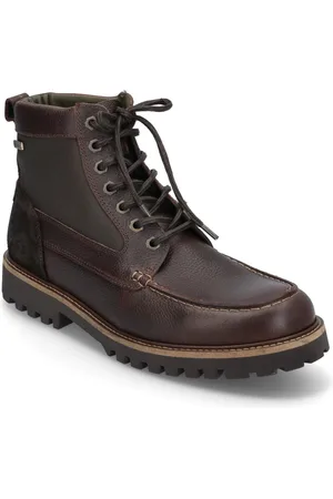 Barbour Sheene Moc Toe Snørestøvler Brown