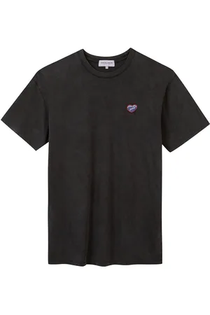 Maison Labiche Popincourt Patch Coeur/Gots Designers T-Kortærmet Skjorte Black