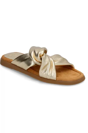 Unisa Camby25Mec Shoes Sandals Flat Sandals Silver