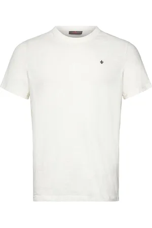 Morris Watson Slub Tee Designers T-Kortærmet Skjorte White