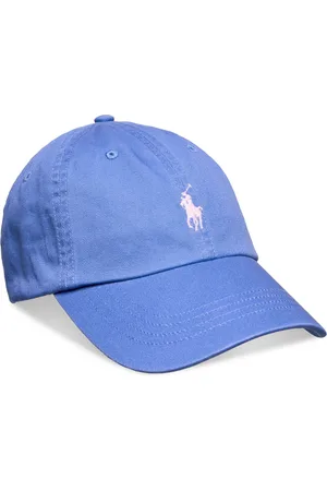 Ralph Lauren Cotton Chino Ball Cap Designers Headwear Caps Blue