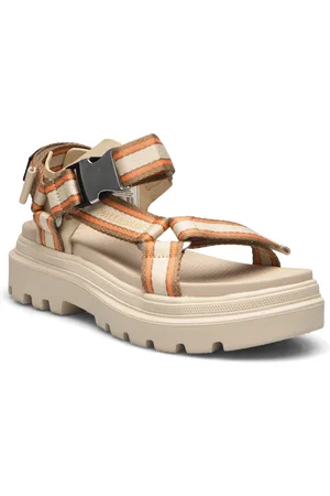 Palladium Pallacruise Strap Mix Shoes Sandals Flat Sandals Beige
