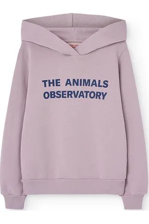 The Animals Observatory Taurus Kid Hoodie Lavand Tops Sweatshirts & Hoodies Hoodies Pink