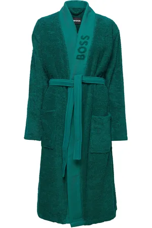 HUGO BOSS Plain Bath Robe Morgenkåbe Green