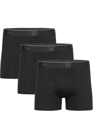 Weekday 3-Pack Logo Boxer Briefs Sport Men Sport Clothing Sport Underwear Sport Boxer Shorts Black