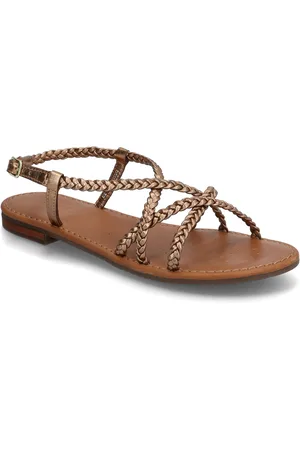 Geox D Sozy S D Shoes Sandals Flat Sandals Gold