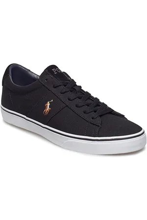 Ralph Lauren Canvas-Sayer-Ne-Sk-Vlc Designers Sneakers Low-top Sneakers Blue