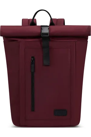 Lipault City Plume Rolltop Backpack Bags Travel Accessories Burgundy