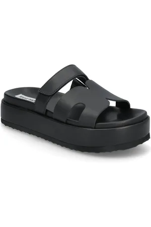 Steve Madden Bigmissile Sandal Shoes Sandals Platform Sandals Black
