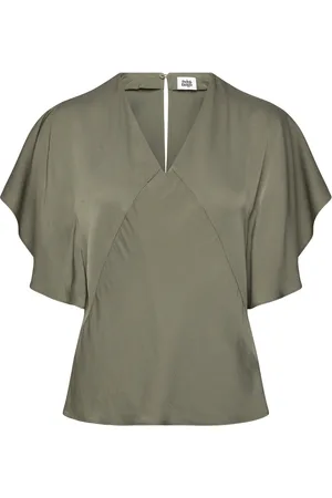 Twist & tango Florentina Top Tops T-shirts & Tops Short-sleeved Green