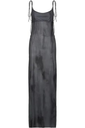 Weekday Strap Maxi Dress Maxikjole Festkjole Grey
