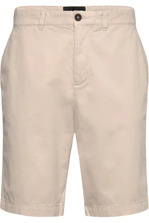 Lyle & Scott Chino Short Bottoms Shorts Chinos Shorts Beige