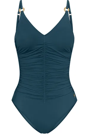 Triumph Summer Twist Op Badedragt Badetøj Blue