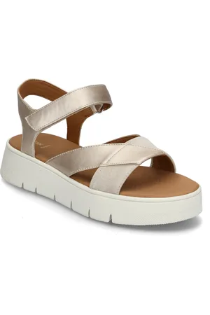 Geox D Dandra 40 B Shoes Sandals Platform Sandals Beige
