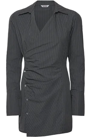 Weekday Shirt Dress Dresses Shirt Dresses Black
