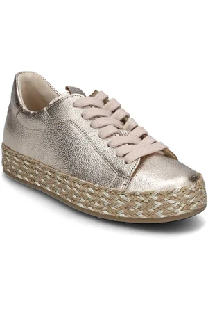 Gabor Espadrille Sneaker Low-top Sneakers Silver