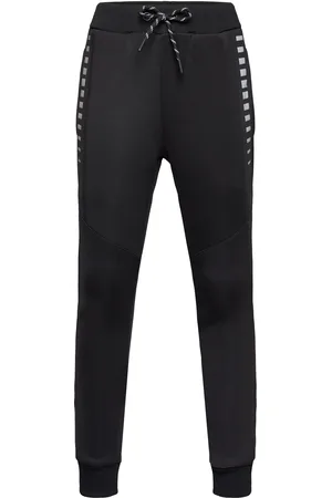 Lindex Trousers Wct Reflective Print Bottoms Sweatpants Black