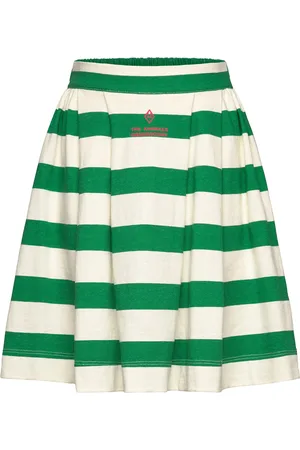 The Animals Observatory Turkey Kid Skirt White Dresses & Skirts Skirts Short Skirts White