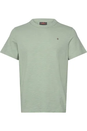 Morris Watson Slub Tee Designers T-Kortærmet Skjorte Green
