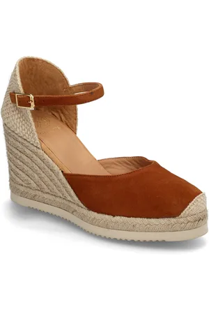 Unisa Castilla25Ks Espadrillos Med Hæl Sandal Brown