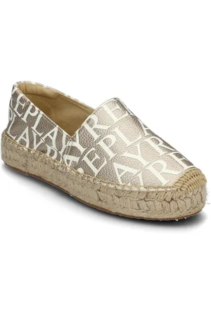 Replay Nash Allover 25 Espadrillos Flade Sandal Gold