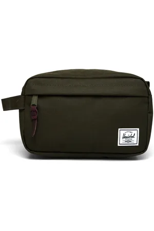 Herschel Chapter Travel Kit Designers Toiletry Bags Green