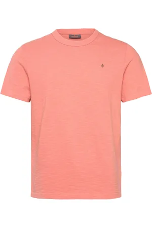 Morris Watson Slub Tee Designers T-Kortærmet Skjorte Pink
