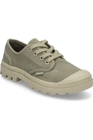 Palladium Pampa Oxford Low-top Sneakers Green