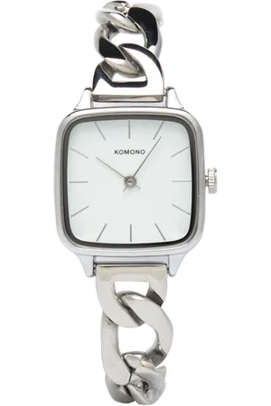 Komono Kate Revolt Silver White Accessories Watches Analog Watches Silver