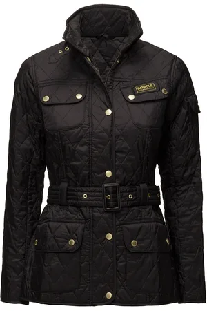 Barbour B.intl International Q Designers Jackets Quilted Jackets Black