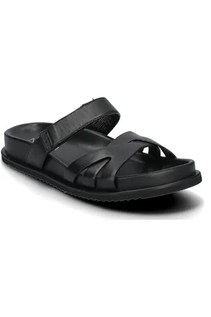 Newd Women Slides Shoes Sandals Flat Sandals Black