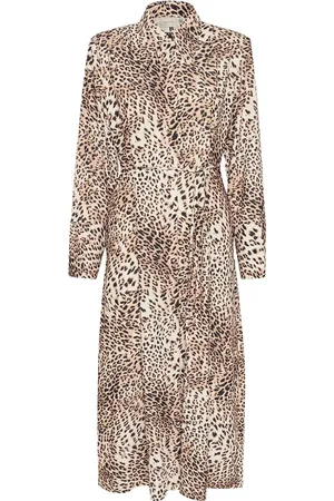 Gestuz Gzmareen P Ls Dress Knælang Kjole Multi/patterned