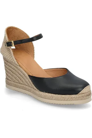 Unisa Castilla25Nto Espadrillos Med Hæl Sandal Black