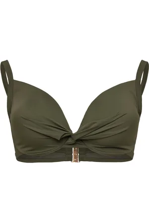 Hunkemöller Luna Pp Swimwear Bikinis Bikini Tops Wired Bikinitops Green