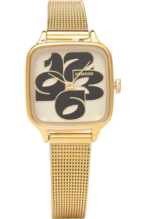 Komono Kate Royale Cameo Gold Noir Accessories Watches Analog Watches Gold