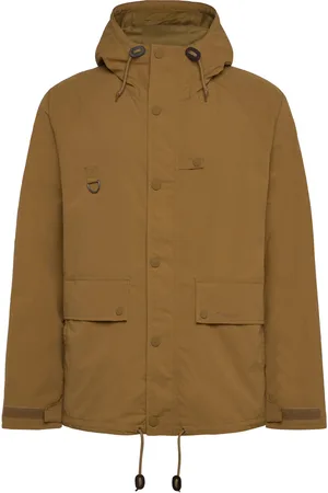 Barbour Hood Util Spey Parka Jakke Beige