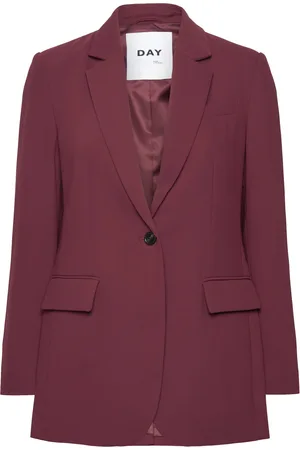 DAY Birger et Mikkelsen Elton - Classic Gabardine Blazers Single Breasted Blazers Red