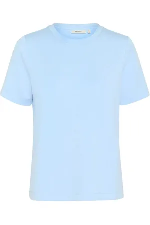 INWEAR Vincentiw Karmen T-Shirt Tops T-shirts & Tops Short-sleeved Blue