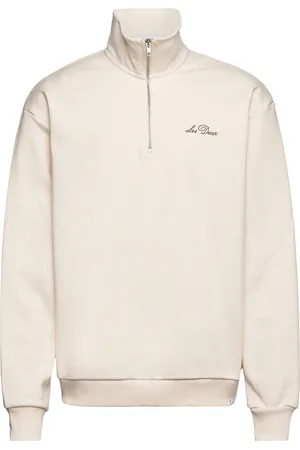 Les Deux French Sweatshit Tops Sweatshirts & Hoodies Sweatshirts Cream