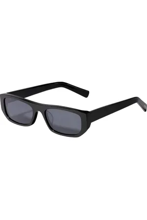 Pilgrim Ainsley Sunglasses Black Firkantede Solbriller Black