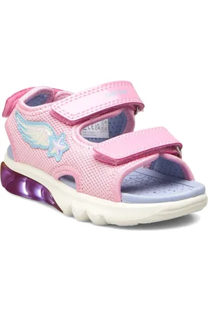 Geox J Sandal Ciberdron G Shoes Summer Shoes Sandals Pink