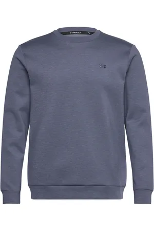 Under Armour Ua Drive Midlayer Crew Sport Men Sport Clothing Sport Sweatshirts & Hoodies Sport Sweatshirts Blue