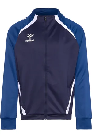 Hummel Hmllead 2.0 Track Zip Jacket Kids Sport Jackets & Coats Light Jackets Blue