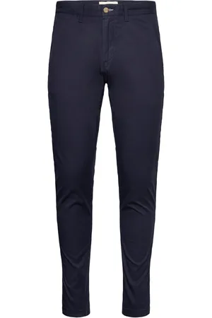 GANT Slim Sunfaded Chinos Designers Trousers Chinos Navy