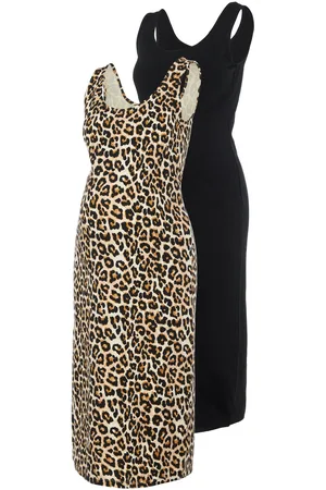 Mama;licious Mlsannie Sl Midi Dress 2-P Dresses Summer Dresses Black