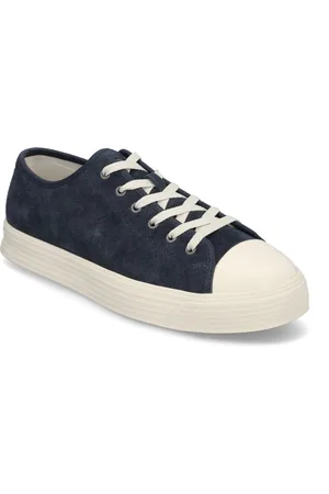 Ralph Lauren Suede-Ayers Low Pp-Sk-Ltl Low-top Sneakers Navy